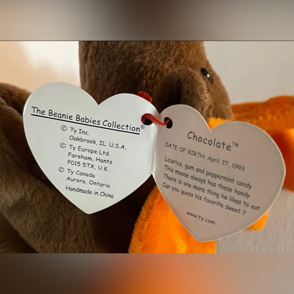 1993 Ty Beanie Babies Original Chocolate The Moose
2017 Mcdonalds Promo TY - Picture 8 of 12